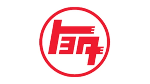Old Toyota logo: 1936 katakana mark in a red circle